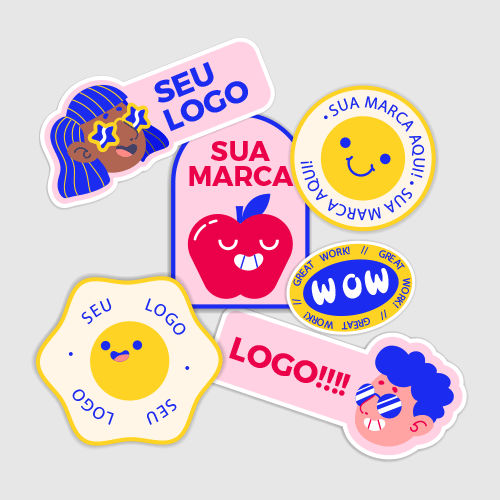 ADESIVO COM RECORTE COMPLEXO FOSCO