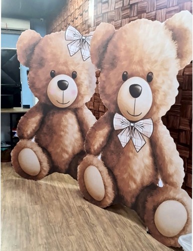 PLACA EM PS 2MM CORTE COMPLEXO ADESIVADA COM VINIL