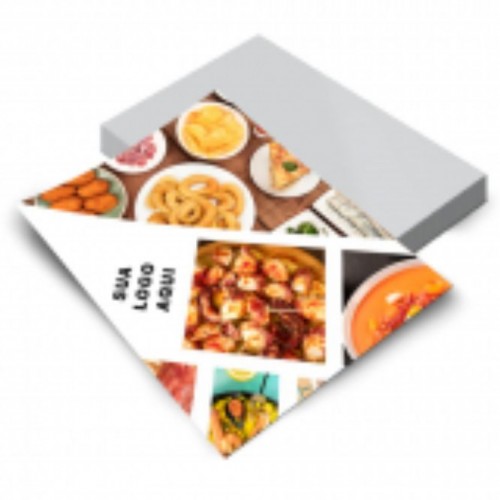 PANFLETO COUCHE 80g 20x28 4/0